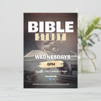 Church Sunday Service Customisable Flyer Design  Invitation