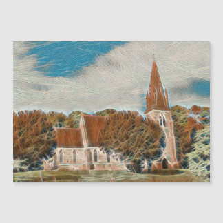 Church thank you card