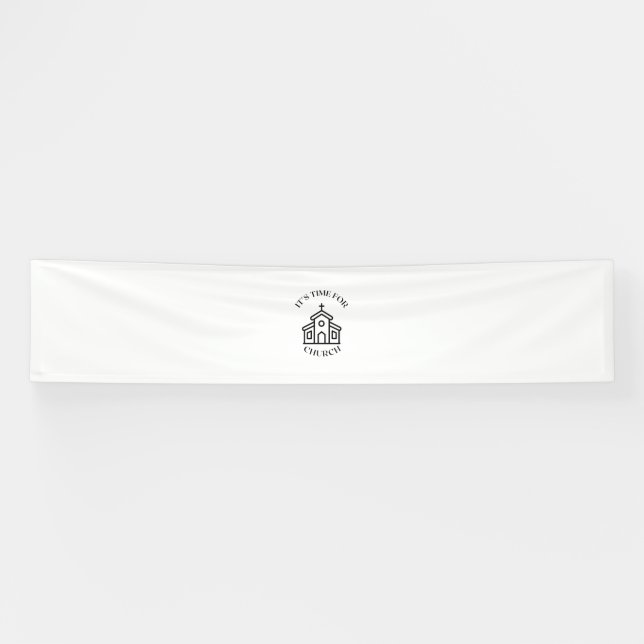 Church time banner (Horizontal)