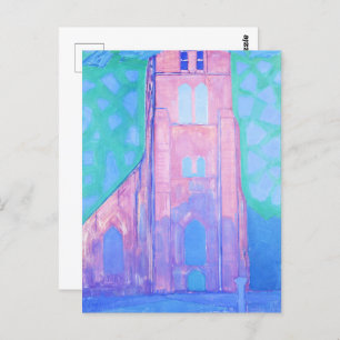 Church Tower at Domburg by Piet Mondrian Postcard