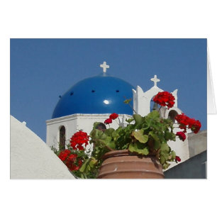 Church Views on Santorini, Greece