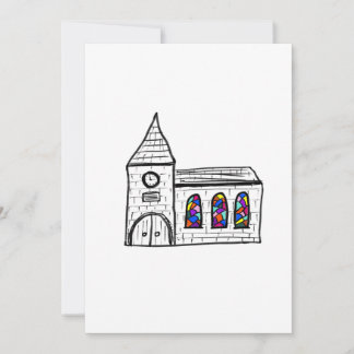 Church Wedding Invitation