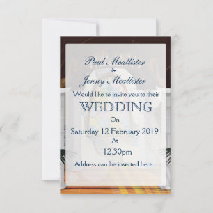 Church Wedding Invite. Invitation