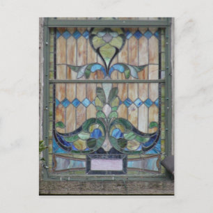 Church Window Postcard