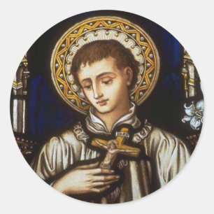 Church Windows 91 Classic Round Sticker