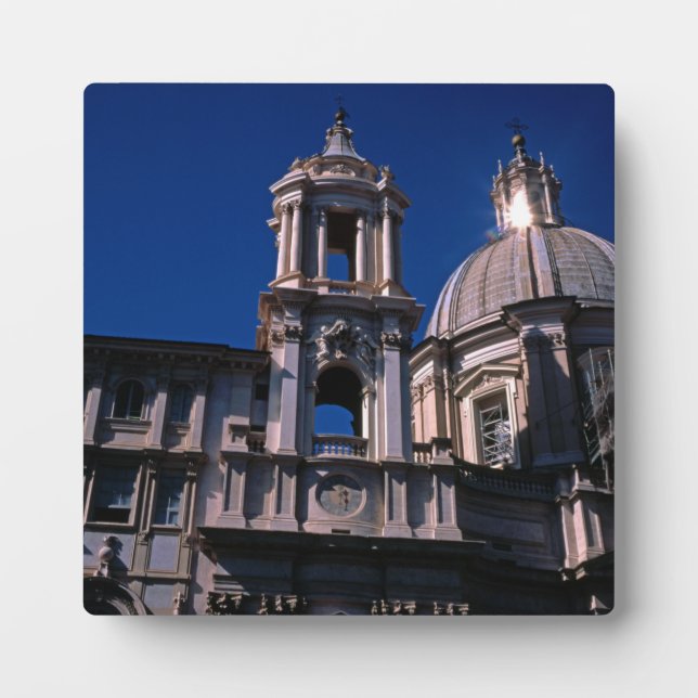 Churches Rome Italy Plaque (Front)