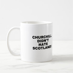 Churchill and Scotland Mug