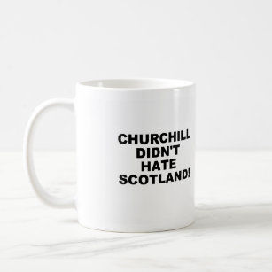 Churchill and Scotland Mug