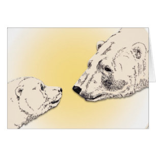 Churchill Canada Card Personalised Polar Bear Card