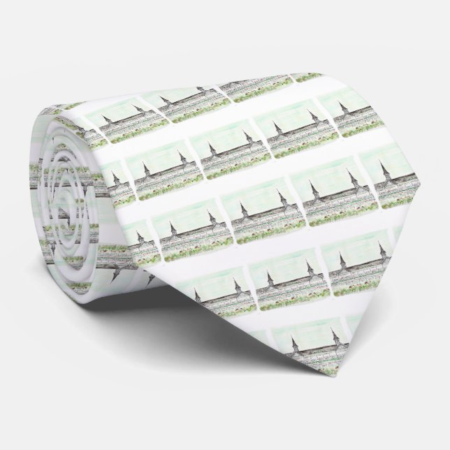 Churchill Downs, Louisville, KY, derby, southern, Tie (Rolled)
