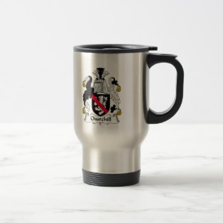 Churchill Family Crest Travel Mug