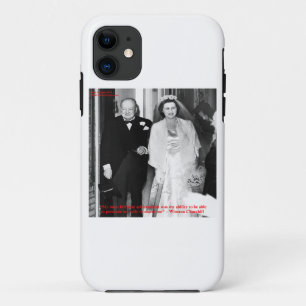 Churchill & Famous Marriage Quote iPhone 5 Case