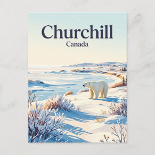 Churchill, Manitoba Canada Postcard