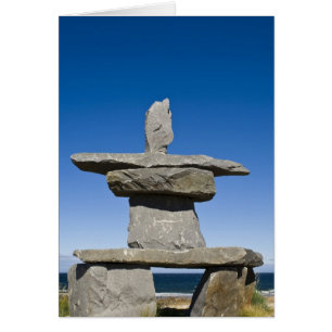 Churchill, Manitoba. Inukshuk