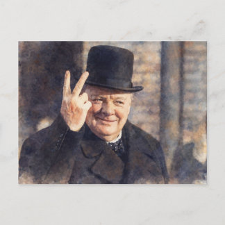 Churchill Postcard