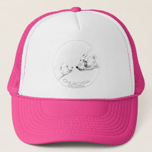 Churchill Souvenir Polar Bear Art T-Shirts & Gifts Trucker Hat