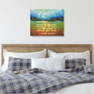 Churchill Success Abstract Nature Canvas Art