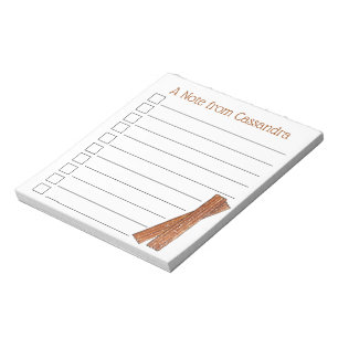 Churro Fried Dough Pastry Chef Bakery Spanish Food Notepad