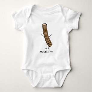 Churro Loves You! Baby Bodysuit