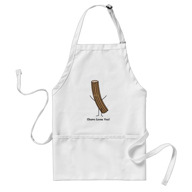 Churro Loves You! Standard Apron (Front)