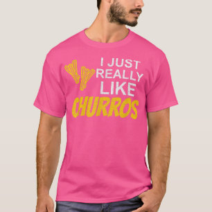 Churros Spanish Meican Bolivian food lovers vintag T-Shirt