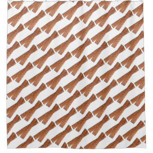CHURROS Spanish Portuguese Fried Churro Pastry Shower Curtain
