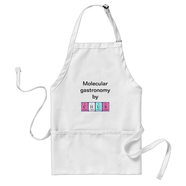 Chus periodic table name apron (Front)