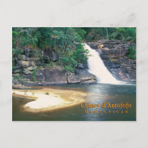 Chutes d'Antofofo, Madagascar Postcard