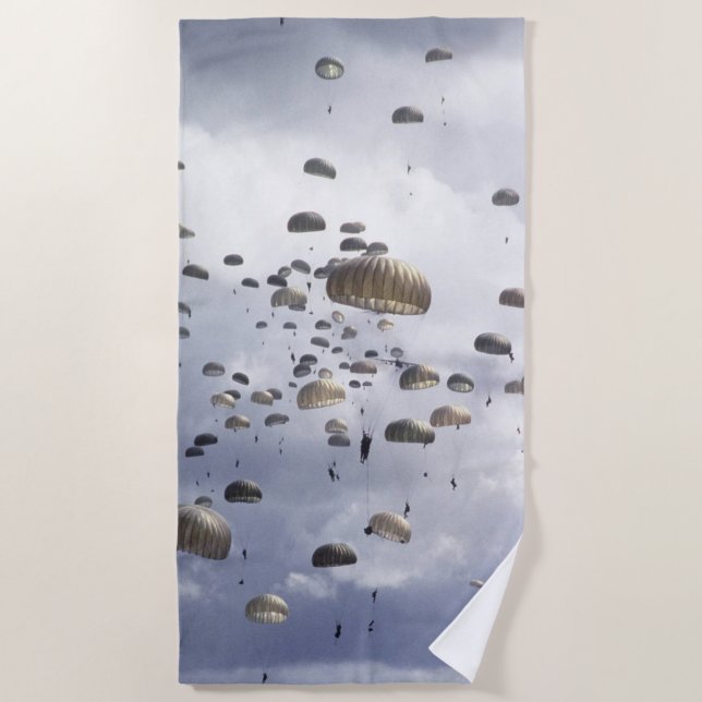 CHUTES DEPLOYED BEACH TOWEL (Front)