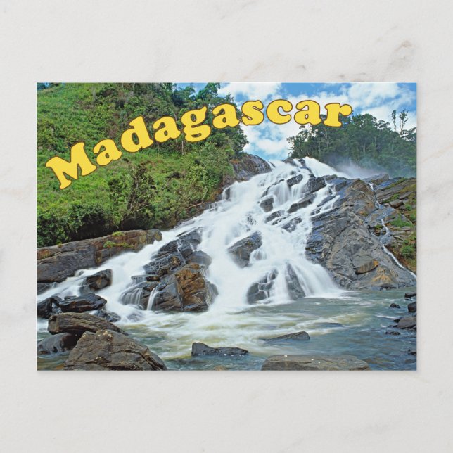 Chutes du Koma Postcard (Front)