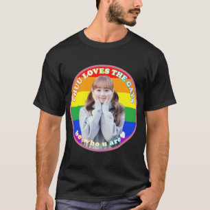 CHUU LOVES THE GAYS Sticker.png T-Shirt