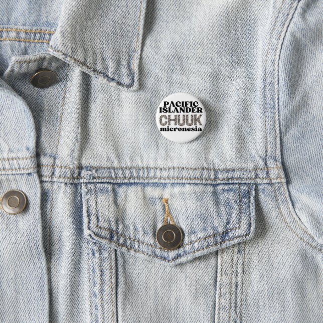 Chuuk Pacific Islander Micronesia 3 Cm Round Badge (In Situ)