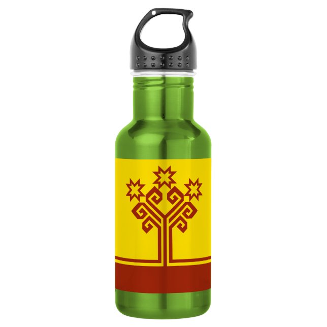 Chuvashia Flag 532 Ml Water Bottle (Front)