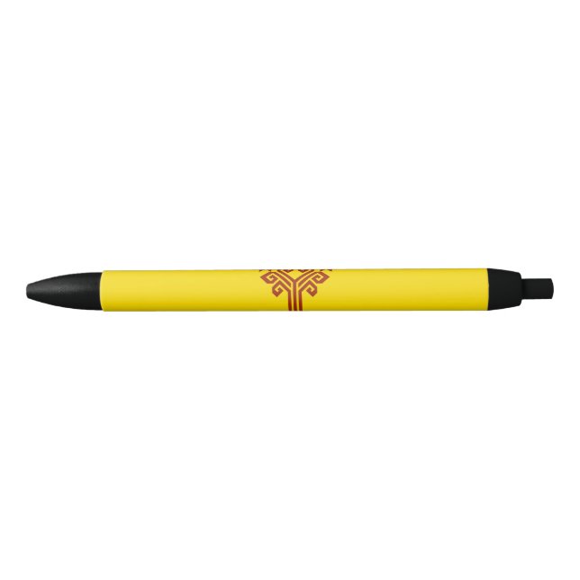 Chuvashia Flag Black Ink Pen (Front)