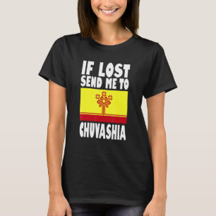 Chuvashia Flag Design  If lost send me to Chuvashi T-Shirt