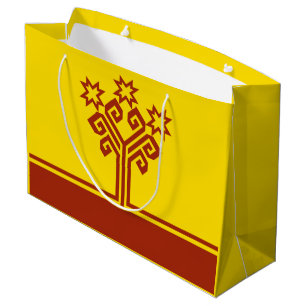 Chuvashia Flag Large Gift Bag