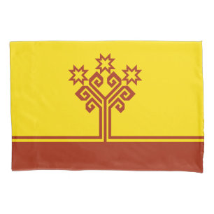 Chuvashia Flag Pillowcase