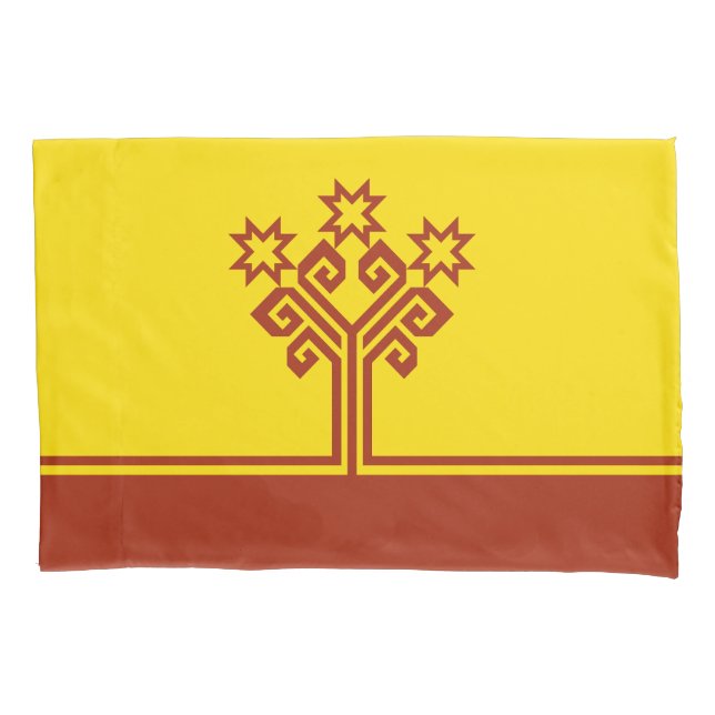 Chuvashia Flag Pillowcase (Front)