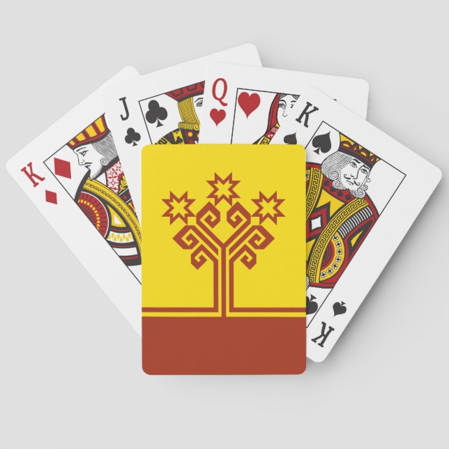 Chuvashia Flag Playing Cards (Back)