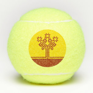 Chuvashia Flag Tennis Balls