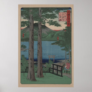 Chuzenji Lake in Shimozuke Province Poster