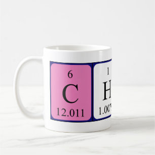 Chyna periodic table name mug