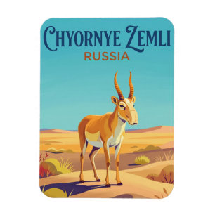 Chyornye Zemli National Park Russia Magnet