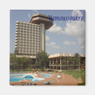 CI - Ivory Coast - Yamoussoukro Magnet
