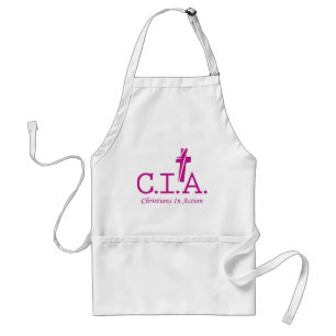 CIA Agents to the Lord Christians In Action Standard Apron