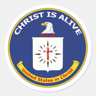 CIA Logo Classic Round Sticker