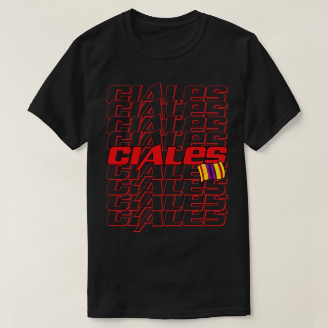 Ciales Cascade text 3 T-Shirt (Design Front)
