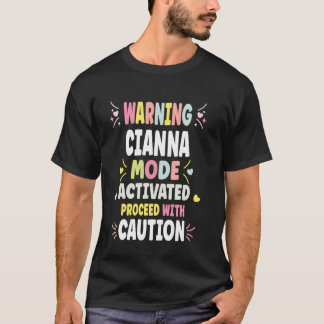 CIANNA Personalised Women's Gift Custom CIANNA T-Shirt