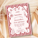 Ciao 20s Italian Pasta Dinner Party 30th Birthday Invitation<br><div class="desc">Italian Pasta Dinner Party 30th Birthday Invitation – Editable Printable Template for Her Say Ciao 20s! and raise a glass to 30 with this Italian-themed 30th birthday party invitation. Perfect for celebrating with wine, pasta, and great friends, this editable and printable birthday invite features hand-drawn illustrations of Italian favourites—pasta, Aperol...</div>
