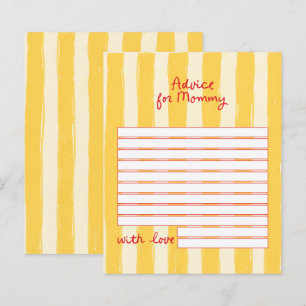 Ciao Baby Advice for Mummy Card   Italian Folk Art